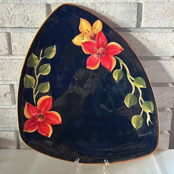 Large Ceramic Tray Handmade in Greece